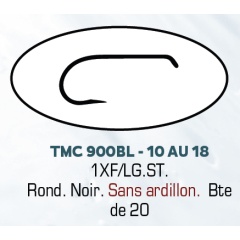 Fliegen angelhaken TMC 900BL - H12