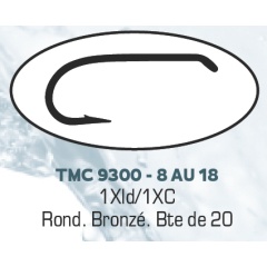 Fliegen angelhaken TMC 9300 - H.18