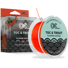 Nylon C&C Fishing Toc Trout Yellow 150 m / 0,16 mm