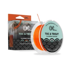 Nylon C&C Fishing Toc Trout Orange 150 m / 0,14 mm