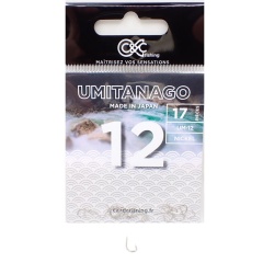 Einzelhaken C&C Fishing Umitanago Nickel - Nr. 10