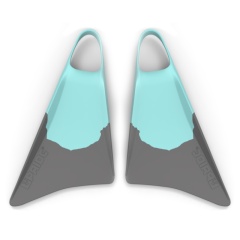 Bodyboard Flossen Pride Vulcan V1 Grau/Türkis