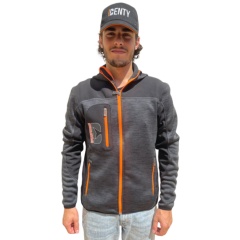 Kapuzenjacke Denty Spearfishing soft-shell - Grau