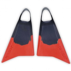 Bodyboard Flossen Pride Vulcan V2 Grau/Rot