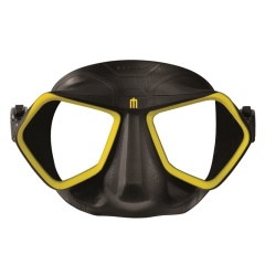 Speerfischen Maske Omer Wolf - Gelb