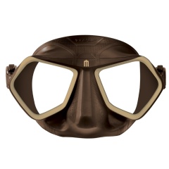 Masque chasse sous marine Omer Wolf - Brown