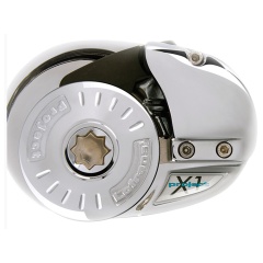 Ankerwinde Lofrans vertikal X1 Bronze verchromt 12V - 800W ohne Spindelstock