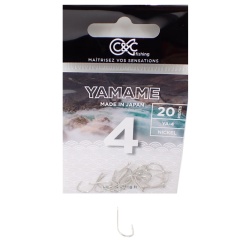 Einzelhaken C&C Fishing Yamame Nickel - Nr. 3