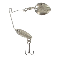 Spinnerbait Köder Jig Power 8 g Silber