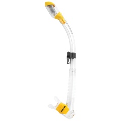 Schnorchel Cressi Dry Klar/Gelb
