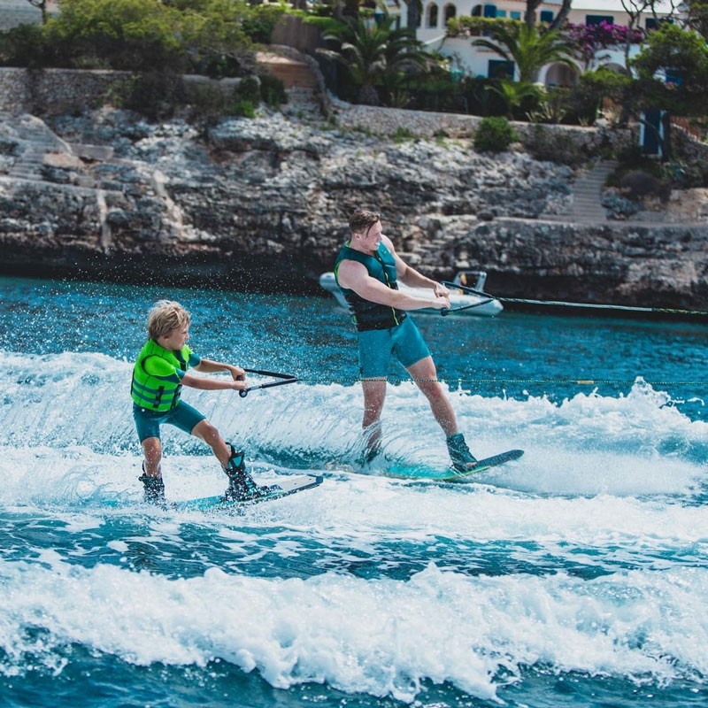 Lernen Sie das Vokabular von Wake und Glide Père und Sohn lernen Wake