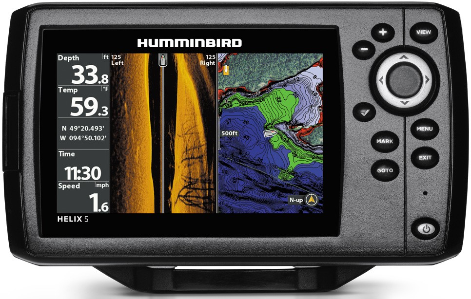 CHIRP Sounder Humminbird Helix Sounder