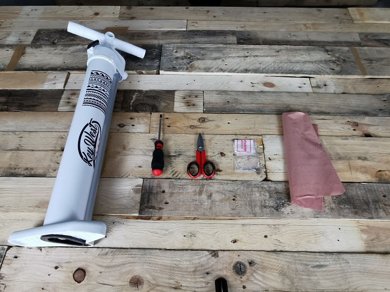 Material zur Wartung der Paddelpumpe