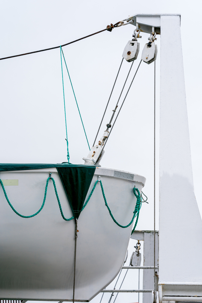 Bossoir de levage bateau Bossoir bateau