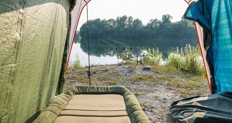 Angelliege Karpfenliege Bedchair