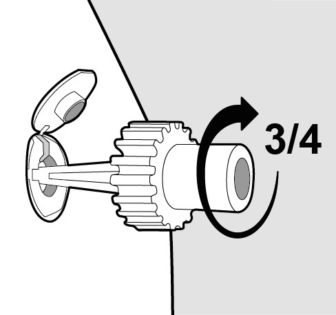 Stufe Anschluss aufblasventil