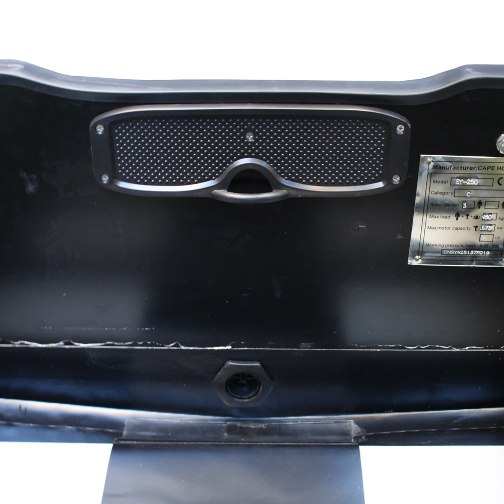 Schlauchboot Heckspiegel Cape Horn