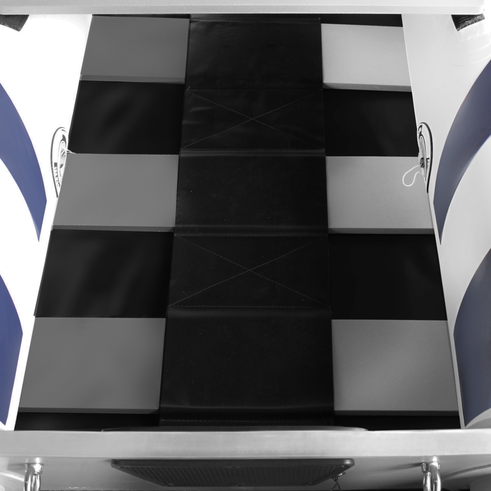 Gelatteter boden Schlauchboot Cape Horn