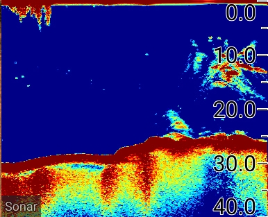 Klassischer 2D-Fischfinder
