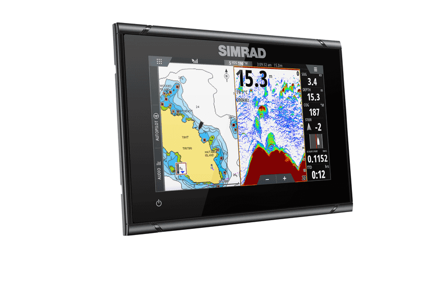 Simrad GO-9 XSE Active Imaging - GPS, Sonar, Radar Per Barche (Rinnovato)