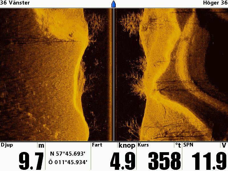 Funktion Side Imaging