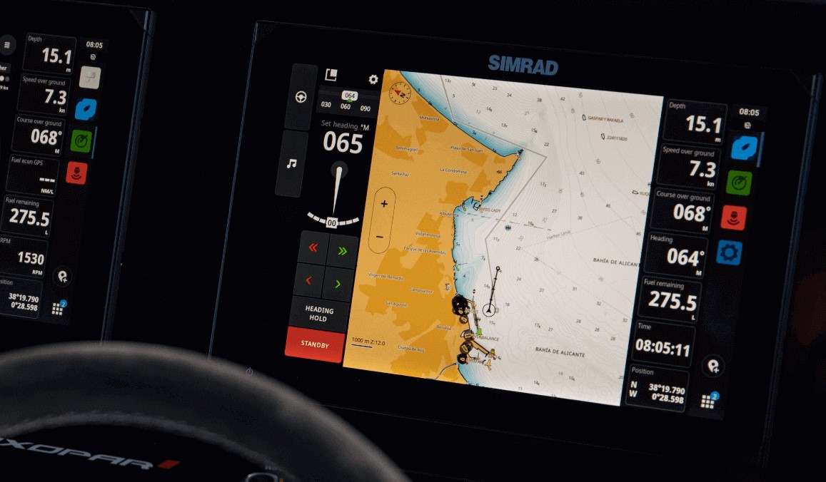 Vereinfachtes Echolot