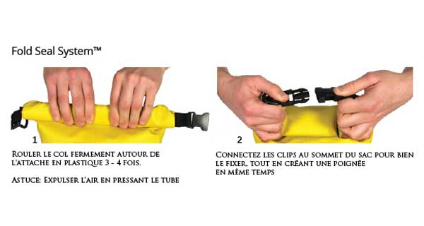 Wasserdichter Beutel overboard OB1175CLR