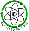 recyceltes PE-Logo
