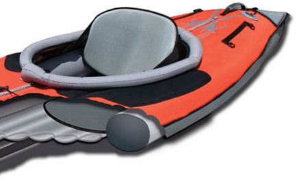 Robuste Konstruktion des aufblasbaren Kajaks Advanced Elements Frame