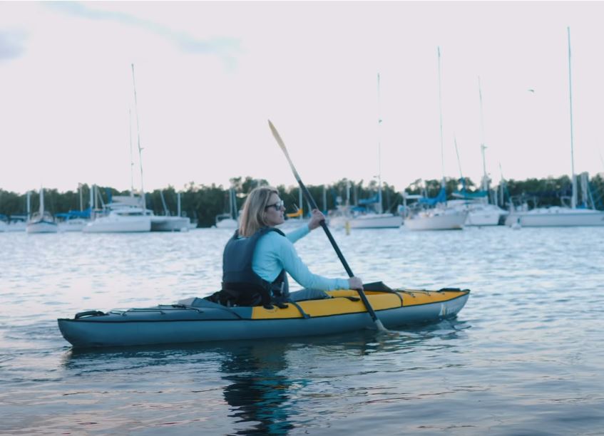 3 kajak aufblasbar kokopelli