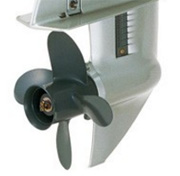 Vierblättriger Propeller