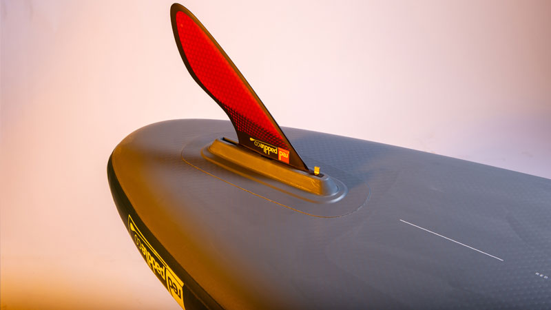 Aileron red paddle