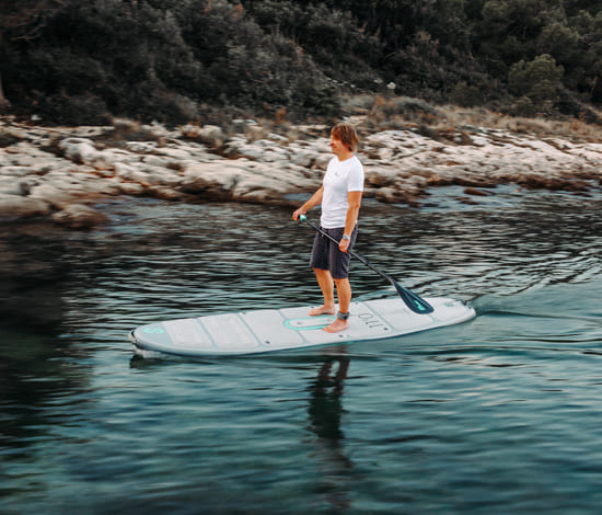 Stand up paddle elektrisch Sipaboards Drive Allrounder Silver