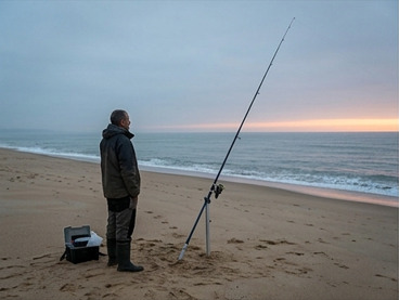 Surfcasting-Angeln
