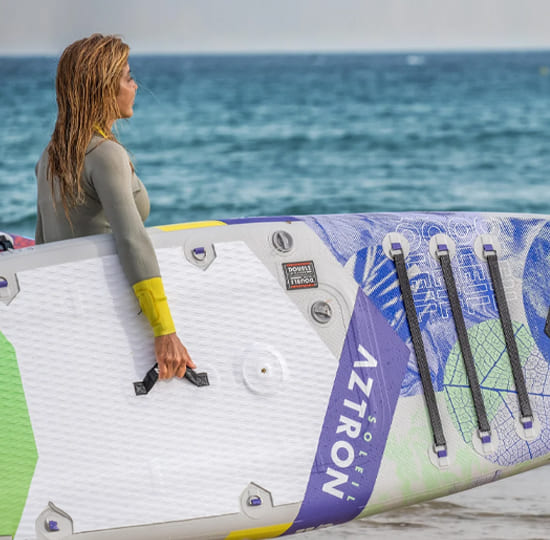 Sup mit Segel aztron